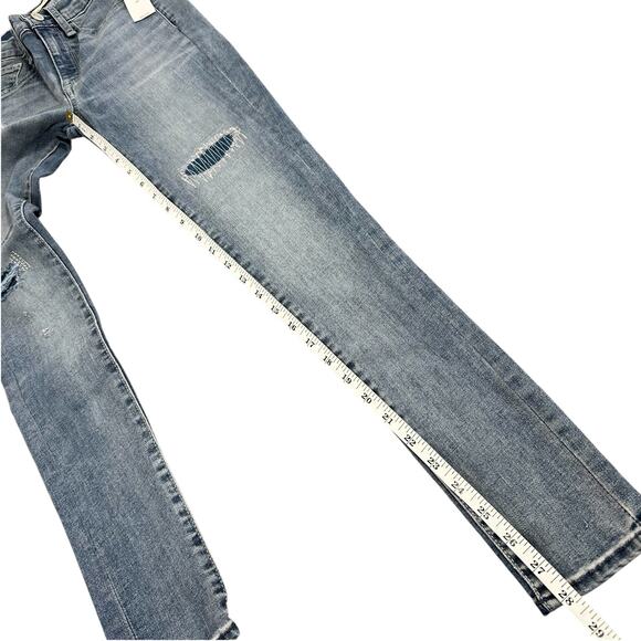 Gap Women's 1969 Easy Leggings Distressed Jeans Size 25R - Picture 4 of 6